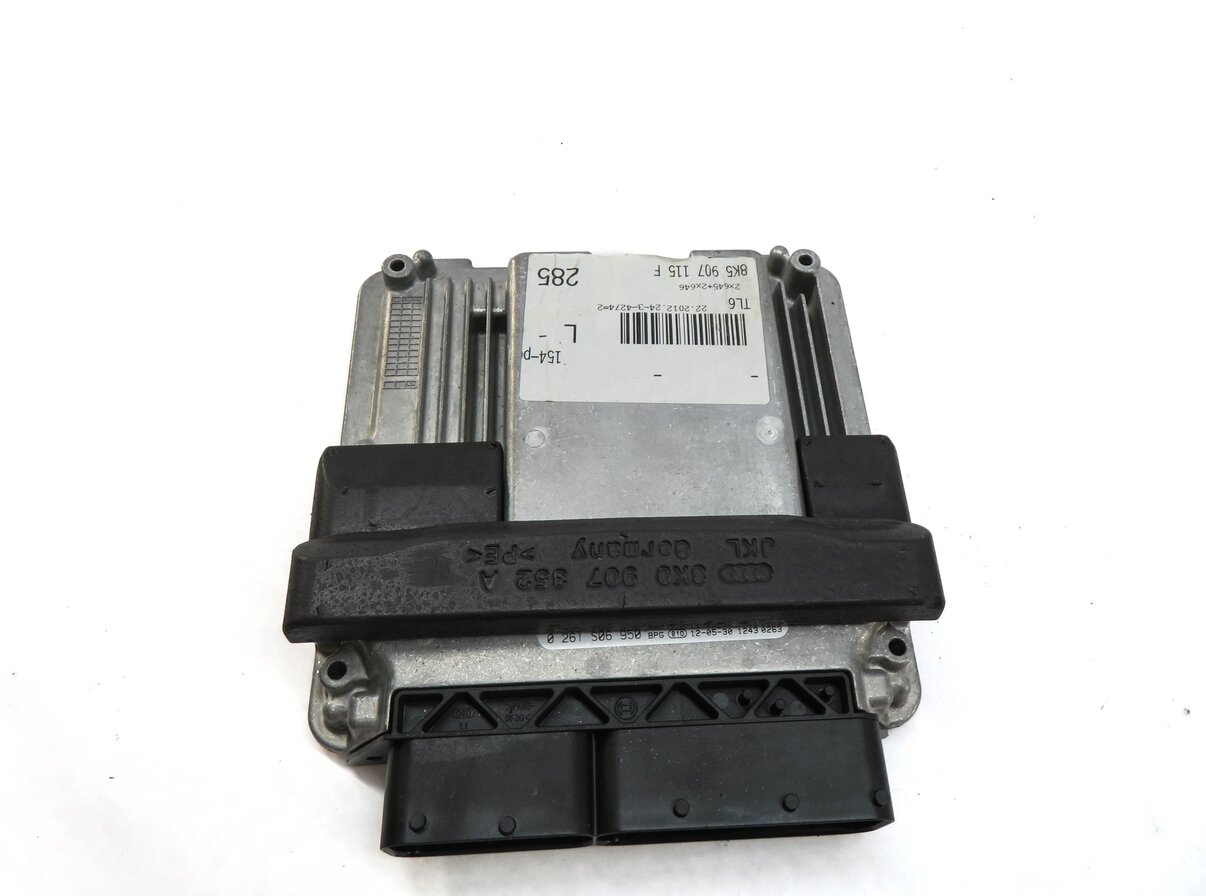 Thumbnail 5: 2013 AUDI A4 (B8 8K) 2.0L CPMA TURBO ENGINE ECM BCM IMMOBILIZER MODULE KEY SET