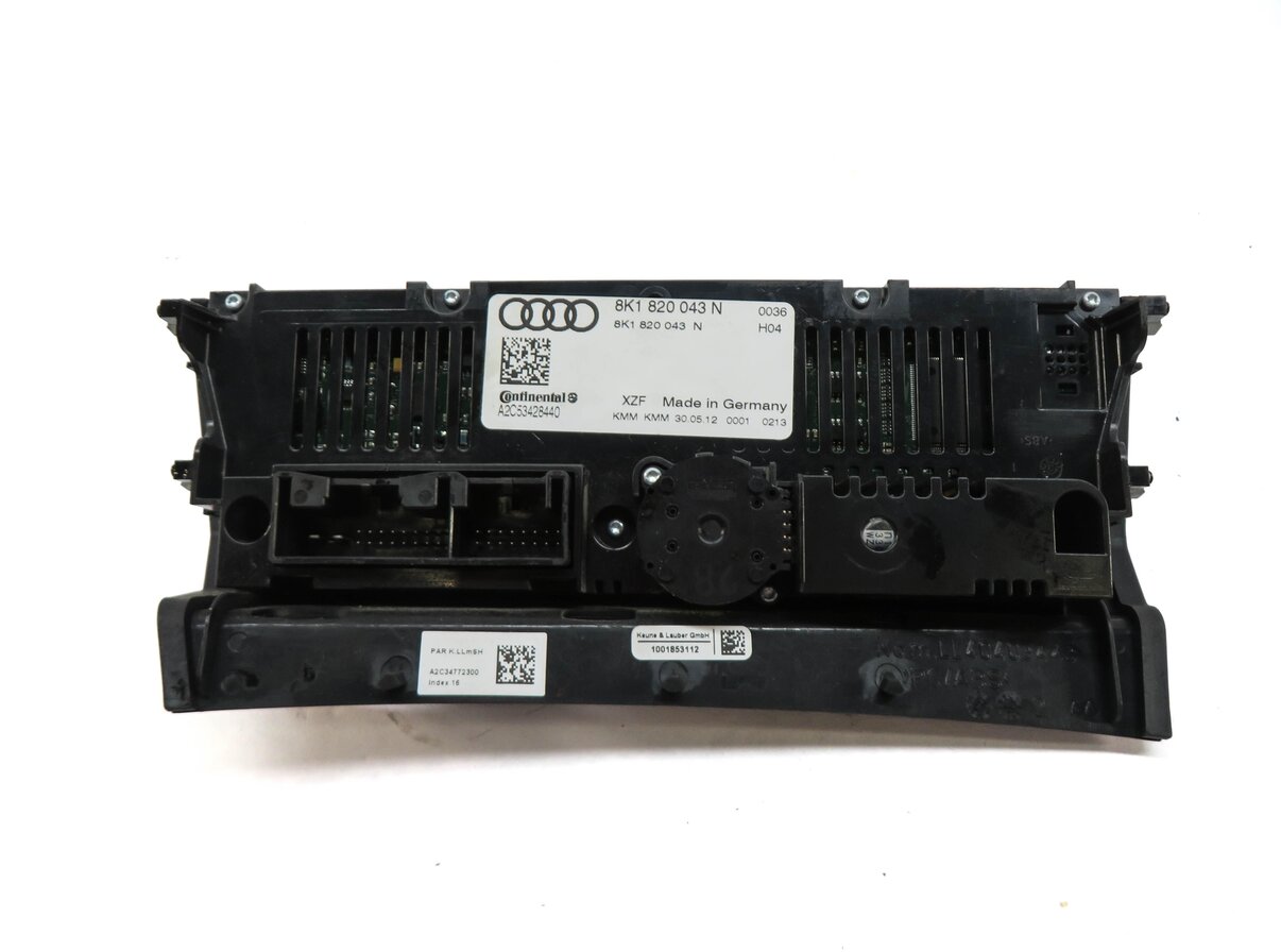 Thumbnail 5: 13-17 AUDI A4 S4 A5 S5 RS5 Q5 SQ5 (B8 8K 8T 8R) HEATER A/C TEMPERATURE CONTROL