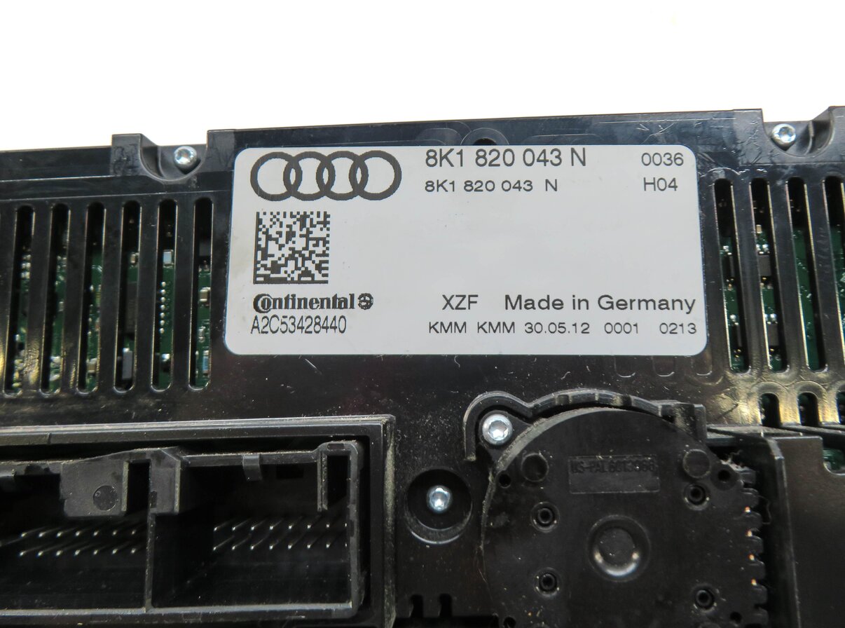 Thumbnail 6: 13-17 AUDI A4 S4 A5 S5 RS5 Q5 SQ5 (B8 8K 8T 8R) HEATER A/C TEMPERATURE CONTROL