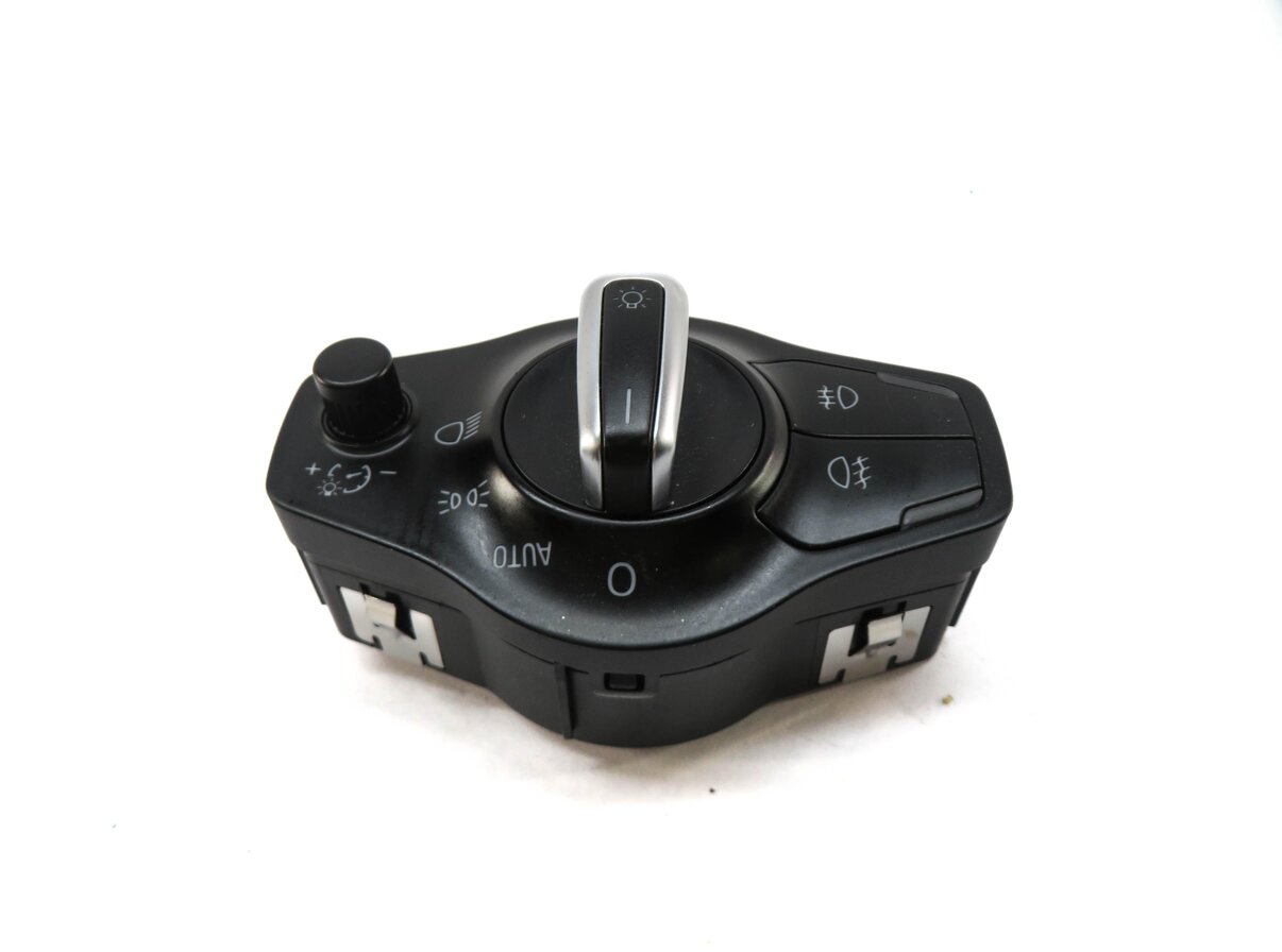Thumbnail 4: 2013 AUDI A4 (B8 8K) DASH HEADLIGHT FOG LIGHT DIMMER SWITCH CONTROL KNOB (BLACK)
