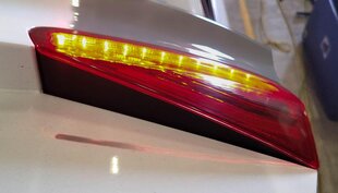 Thumbnail 2: 13-16 AUDI A4 S4 B8 8K REAR RIGHT PASSENGER INNER TRUNK TAILLIGHT LIGHT LAMP LED