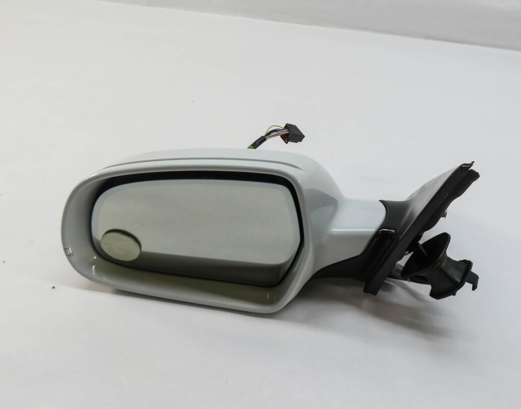 Thumbnail 3: 10-16 AUDI A4 (B8 8K) LEFT - HEATED AUTODIM MEMORY DOOR MIRROR (GLACIER WHITE)