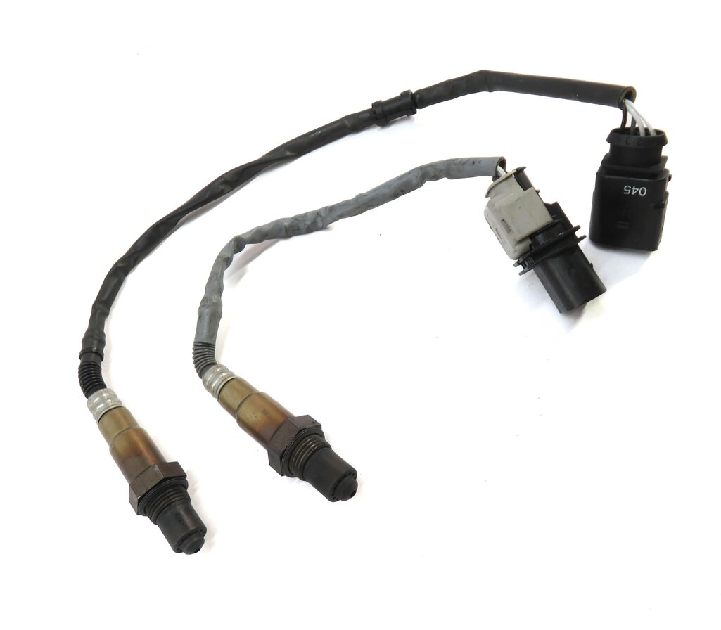 Thumbnail 3: 2013 AUDI A4 (B8 8K) 2.0L TURBO CPMA ENGINE PRE & POST O2 OXYGEN SENSOR SET/2