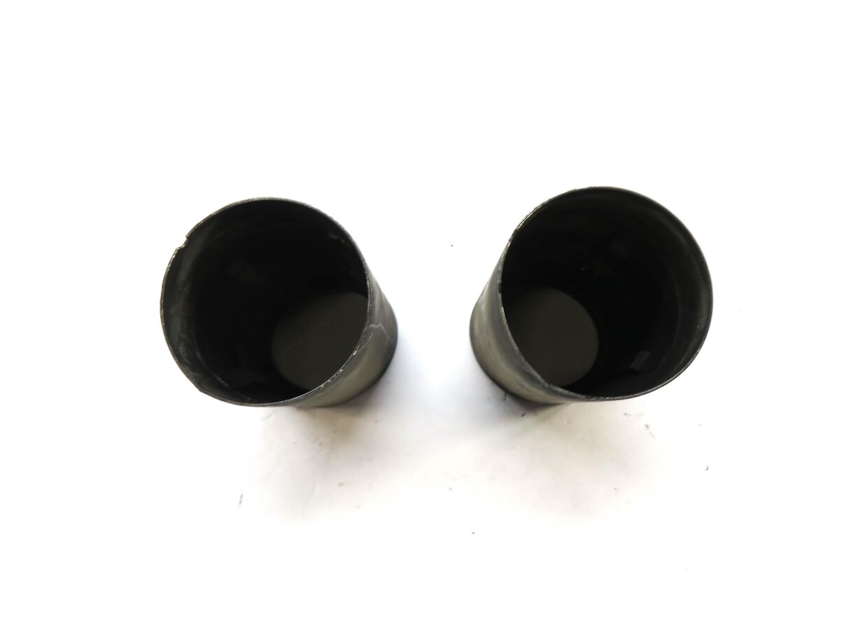 Thumbnail 4: 2013 AUDI A4 (B8 8K) REAR EXHAUST METAL MUFFLER TIPS SET OF 2 8K0253825D