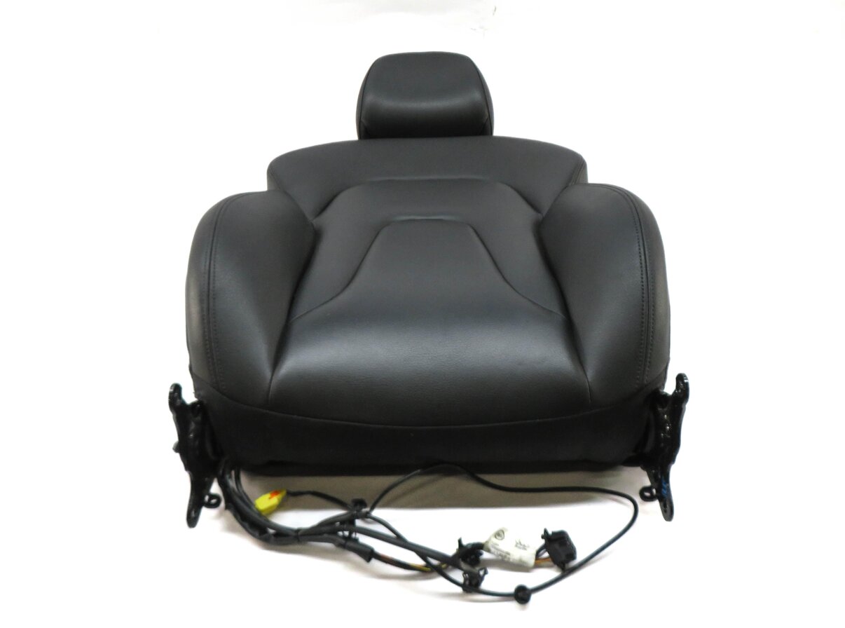 Thumbnail 2: 10-13 AUDI A4 B8 FRONT RIGHT PASSENGER UPPER HEATED SPORT SEAT CUSHION (BLACK)