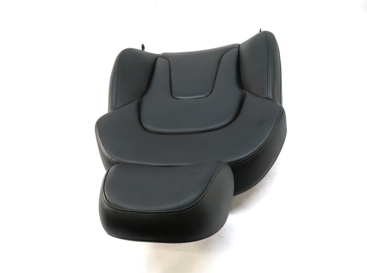 Thumbnail 3: 10-13 AUDI A4 B8 FRONT RIGHT PASSENGER UPPER HEATED SPORT SEAT CUSHION (BLACK)