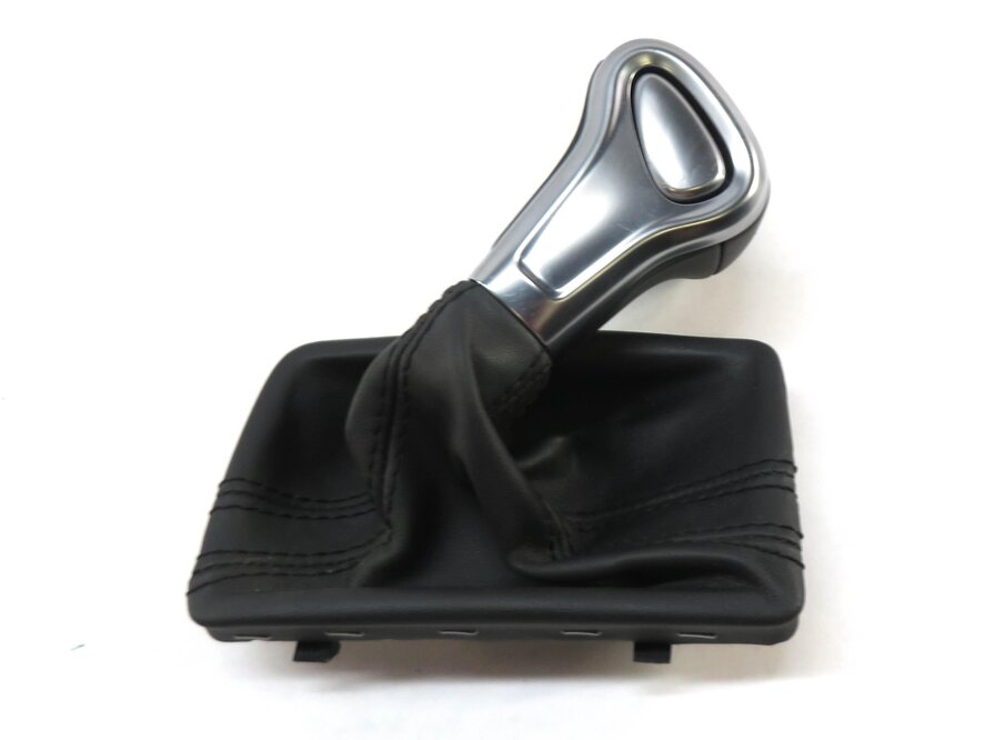Thumbnail 3: 2013 AUDI A4 (B8 8K) AUTOMATIC GEAR SHIFTER KNOB & BOOK (BLACK & SILVER)