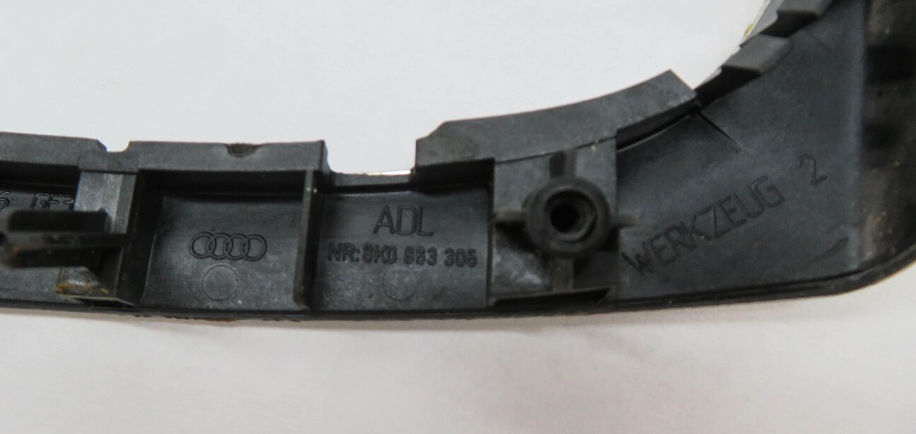 Thumbnail 14: 2013 AUDI A4 (B8 8K) FRONT REAR LEFT RIGHT DOOR CONSOLE DASH ALUMINUM TRIM SET/6