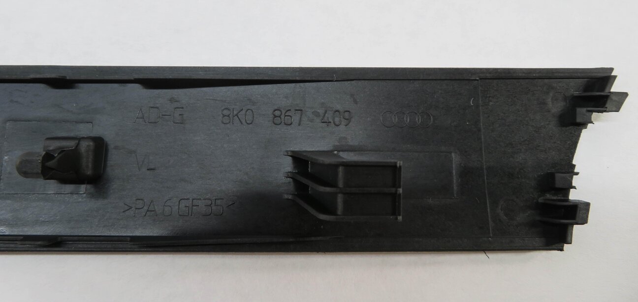 Thumbnail 16: 2013 AUDI A4 (B8 8K) FRONT REAR LEFT RIGHT DOOR CONSOLE DASH ALUMINUM TRIM SET/6