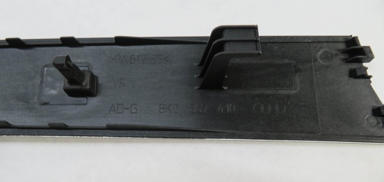 Thumbnail 18: 2013 AUDI A4 (B8 8K) FRONT REAR LEFT RIGHT DOOR CONSOLE DASH ALUMINUM TRIM SET/6