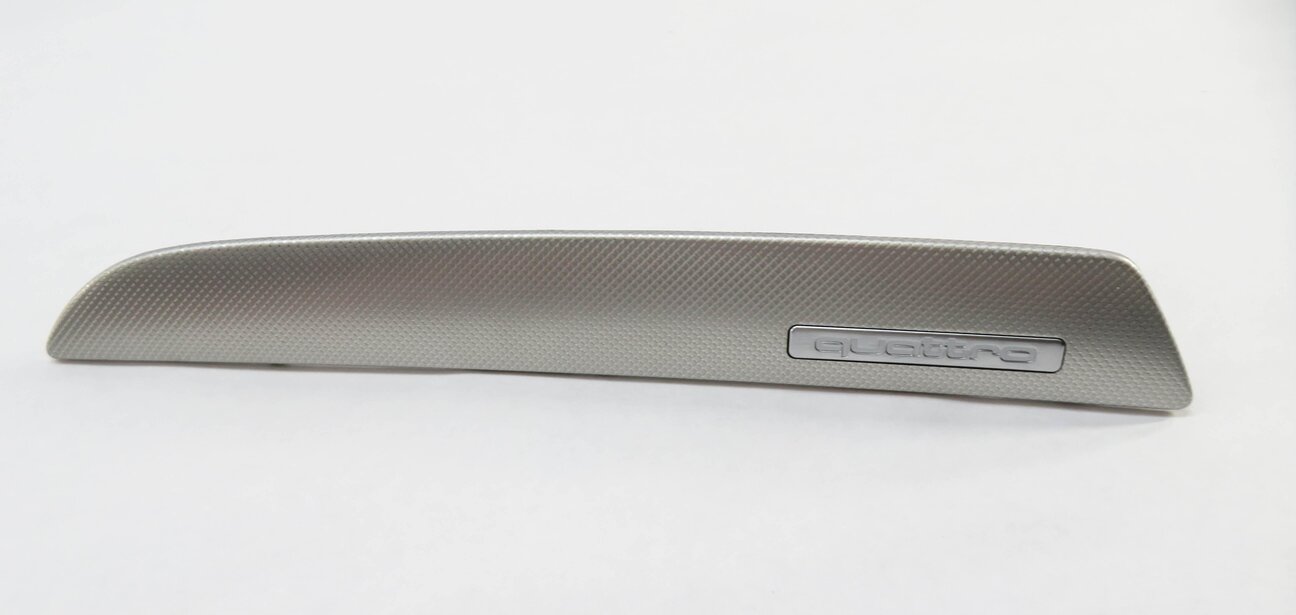 Thumbnail 4: 2013 AUDI A4 (B8 8K) FRONT REAR LEFT RIGHT DOOR CONSOLE DASH ALUMINUM TRIM SET/6