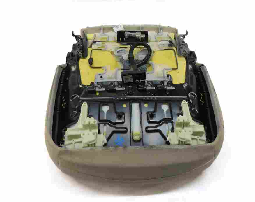 Thumbnail 4: 15-17 MERCEDES C-CLASS (W205) PASSENGER LOWER BOTTOM HEATED SEAT CUSHION (BEIGE)