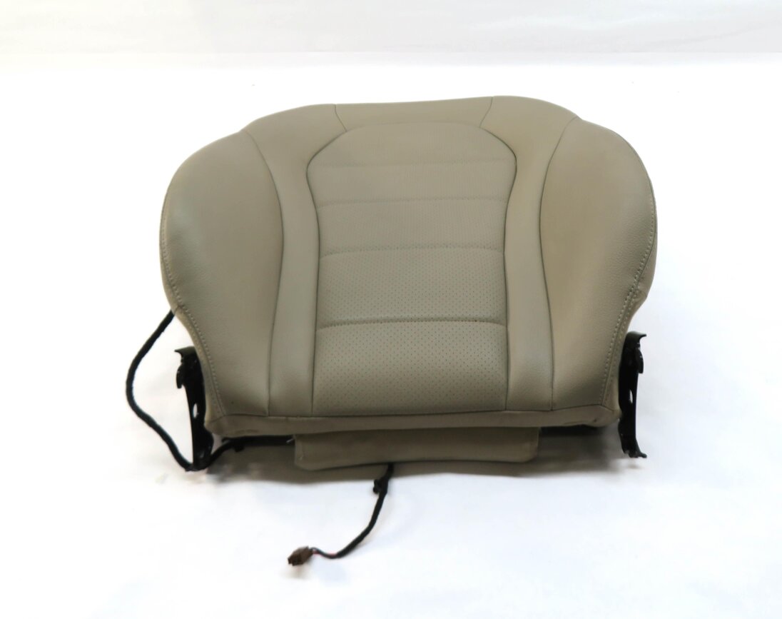 15-17 MERCEDES C-CLASS (W205) PASSENGER UPPER TOP HEATED SEAT CUSHION (BEIGE)