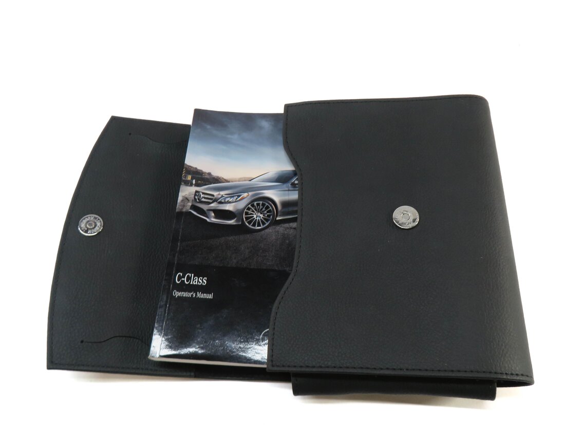 Thumbnail 8: 2015 MERCEDES C300 (W205) OWNERS MANUAL BOOK BOOKLET GUIDE SET w/ CASE