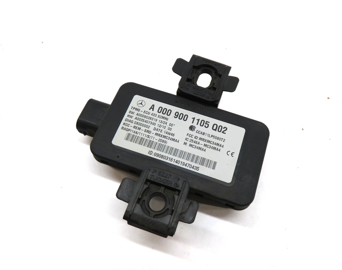 15-20 MERCEDES C S GLC CLASS W205 W222 TIRE PRESSURE FLAT DETECTION TPMS MODULE