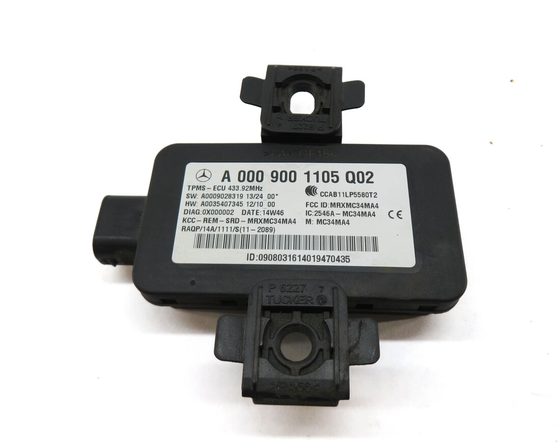 Thumbnail 2: 15-20 MERCEDES C S GLC CLASS W205 W222 TIRE PRESSURE FLAT DETECTION TPMS MODULE