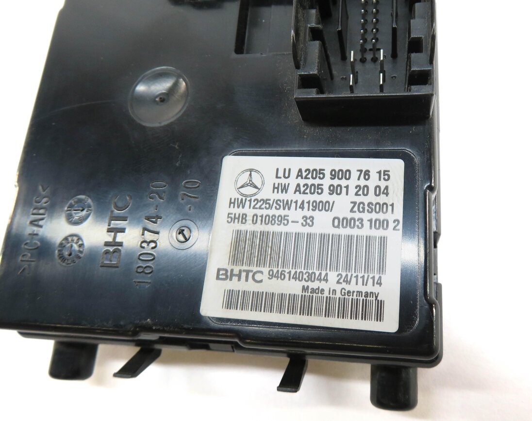 Thumbnail 4: 15-19 MERCEDES C300 C350 C400 C450 GLC300 (W205 W253) TEMPERATURE CONTROL MODULE