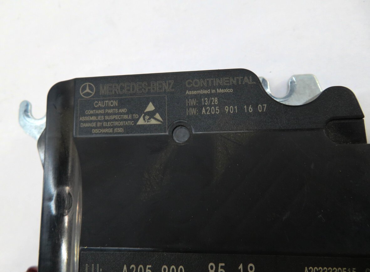 Thumbnail 4: 15-16 MERCEDES C300 C350 C400 C450 C63 GLC300 (W205 X253) SRS BAG CONTROL MODULE
