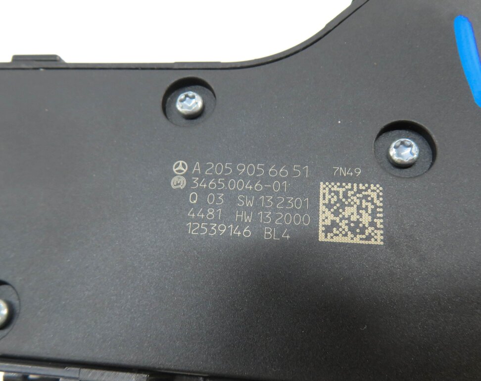 Thumbnail 5: 15-21 MERCEDES C GLC CLASS (W205 X253) FRONT LEFT DRIVER SEAT ADJUST SWITCH