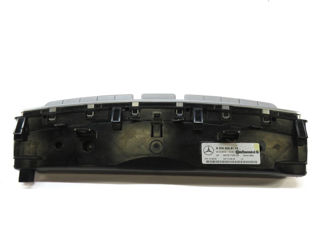 Thumbnail 3: 15-21 MERCEDES C GLC CLASS W205 X253 AC HEATER CLIMATE TEMPERATURE CONTROL PANEL