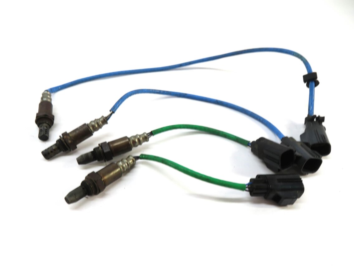 Thumbnail 2: 2012 RANGE ROVER SPORT (L320) SC 5.0L SUPER PRE POST CAT O2 OXYGEN SENSOR SET/4