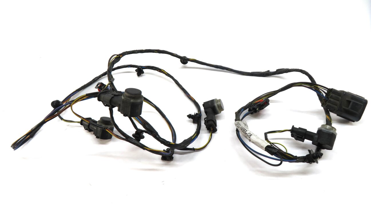 Thumbnail 2: 2012 RANGE ROVER SPORT L320 FRONT PDC APRK ASSIST SENSOR (BLACK) SET/4 & HARNESS