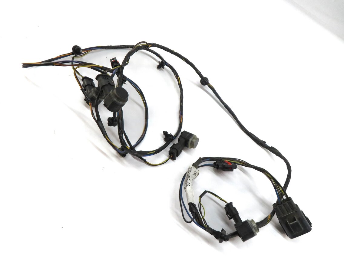 Thumbnail 3: 2012 RANGE ROVER SPORT L320 FRONT PDC APRK ASSIST SENSOR (BLACK) SET/4 & HARNESS
