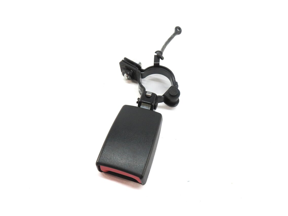 2012 RANGE ROVER SPORT L320 REAR LEFT 2ND ROW SEATBELT BUCKLE EVL501350 (BLACK)