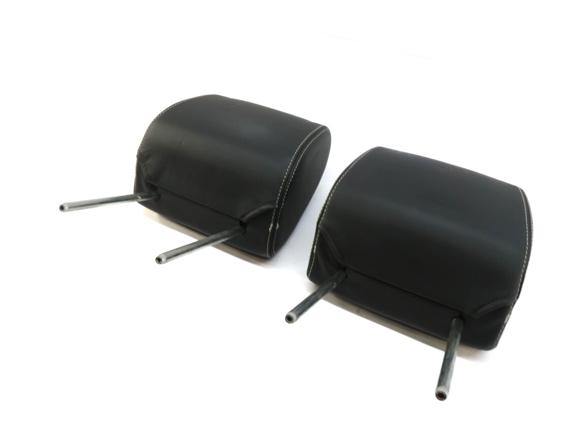 2012 RANGE ROVER SPORT L320 FRONT LEFT RIGHT SEAT HEADREST (EBONY BLACK LEATHER)