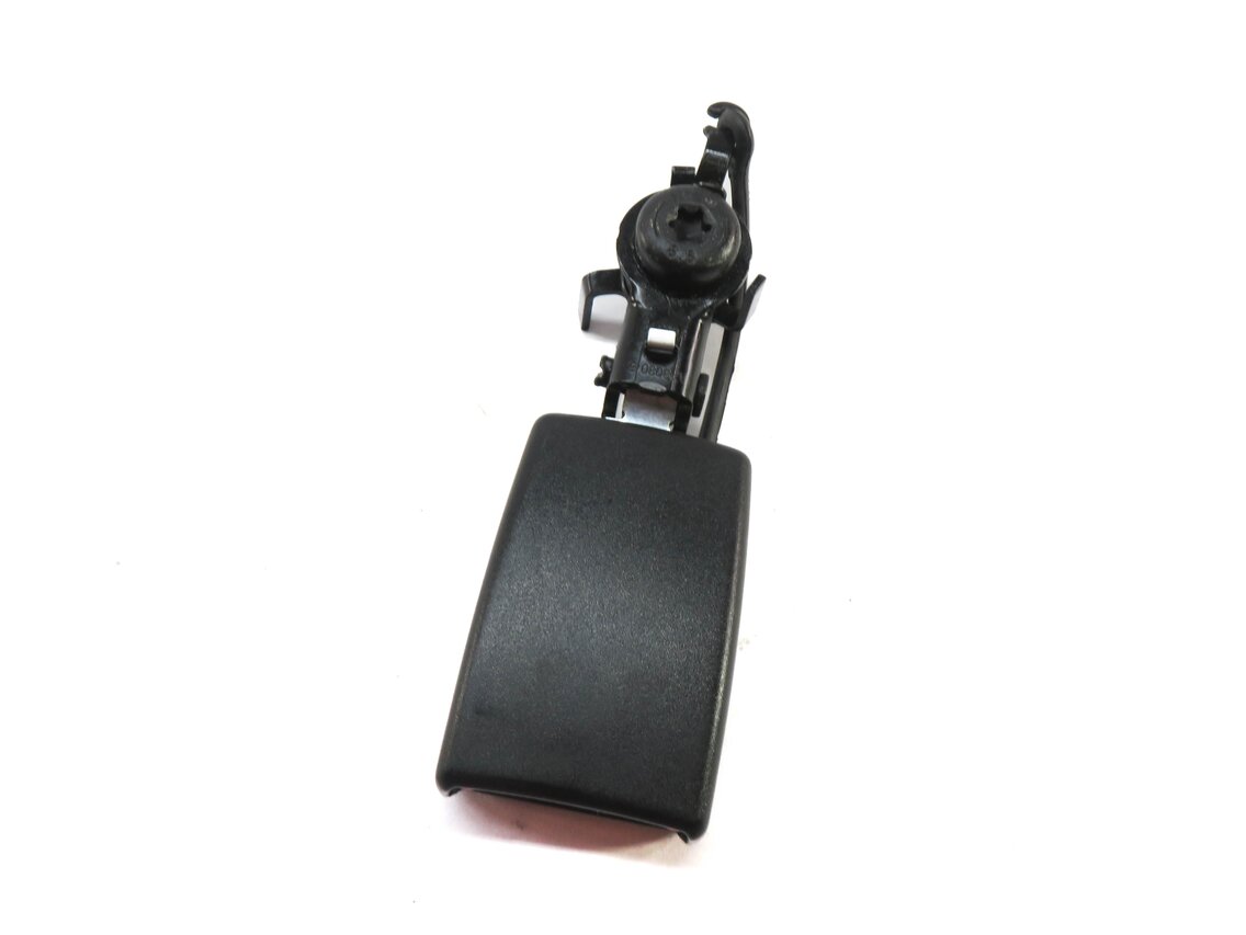 2012 RANGE ROVER SPORT L320 REAR CENTER 2ND ROW SEATBELT BUCKLE RECEIVER (BLACK)