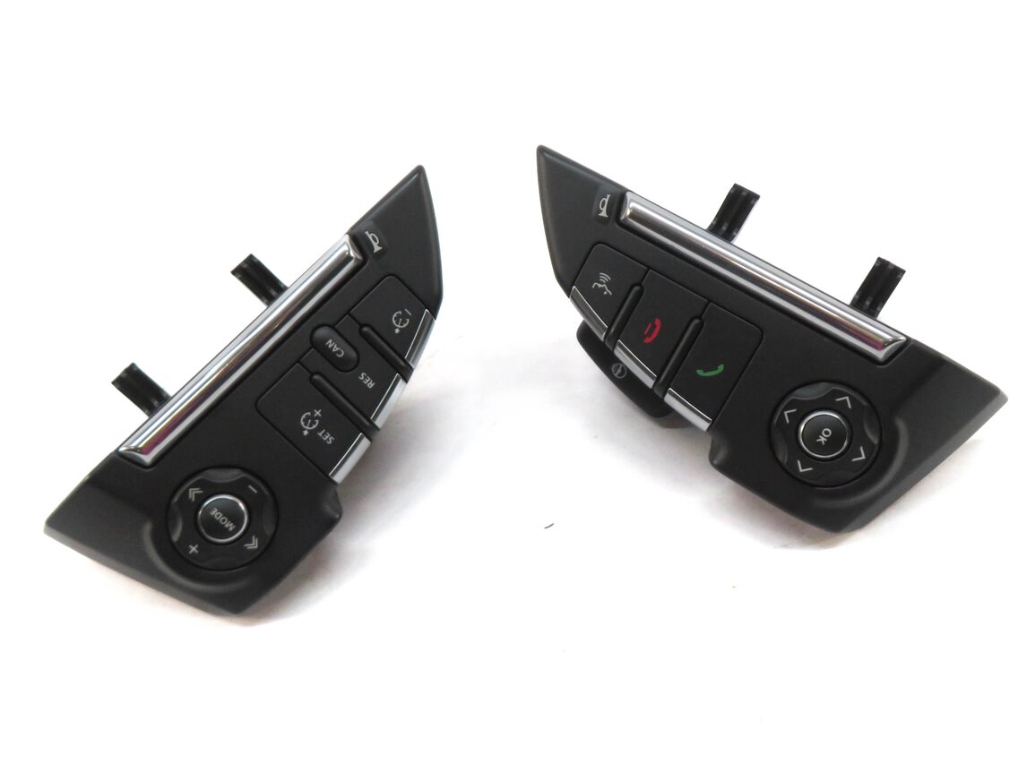 2012 RANGE ROVER SPORT (L320) STEERING WHEEL RADIO CRUISE HEAT SWITCH BUTTON SET
