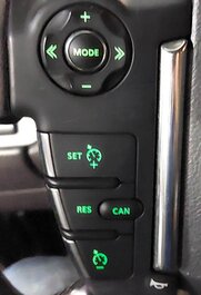 Thumbnail 2: 2012 RANGE ROVER SPORT (L320) STEERING WHEEL RADIO CRUISE HEAT SWITCH BUTTON SET