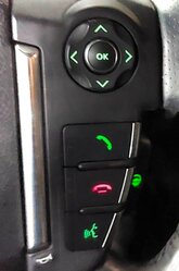 Thumbnail 3: 2012 RANGE ROVER SPORT (L320) STEERING WHEEL RADIO CRUISE HEAT SWITCH BUTTON SET