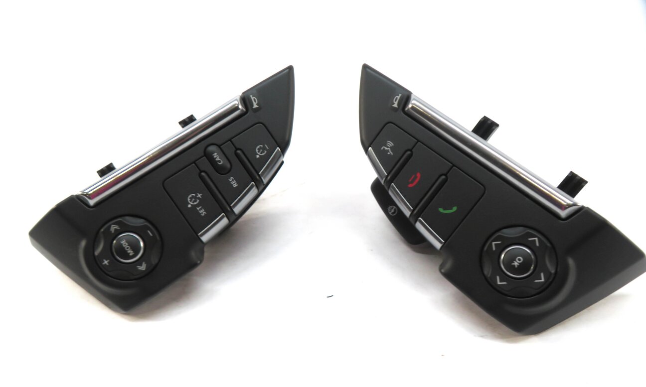 Thumbnail 4: 2012 RANGE ROVER SPORT (L320) STEERING WHEEL RADIO CRUISE HEAT SWITCH BUTTON SET
