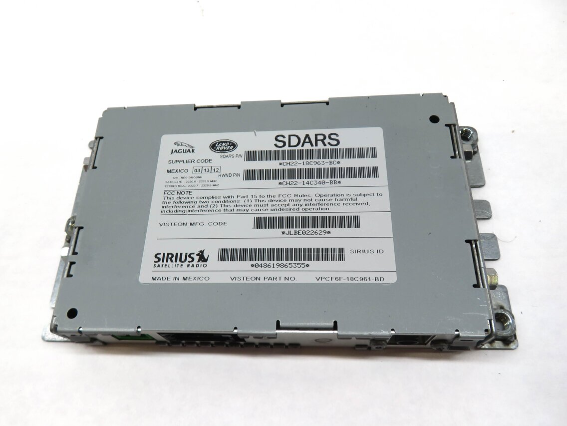 Thumbnail 2: 12-13 LAND ROVER LR2 LR4 EVOQUE RANGE ROVER SPORT SIRUIS SATELLITE RADIO MODULE