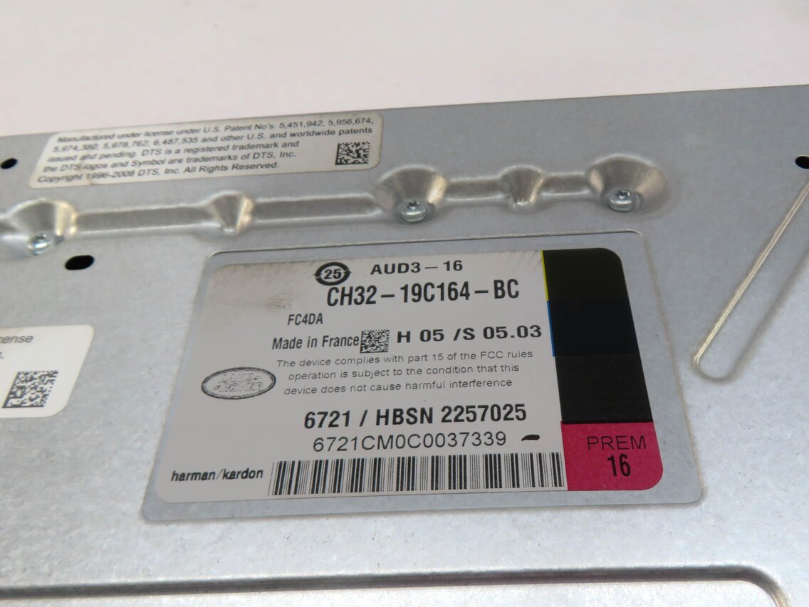 Thumbnail 4: 12-14 LAND ROVER LR4 RANGE ROVER SPORT (L320) HARMAN KARDON AMPLIFIER 1280 WATT