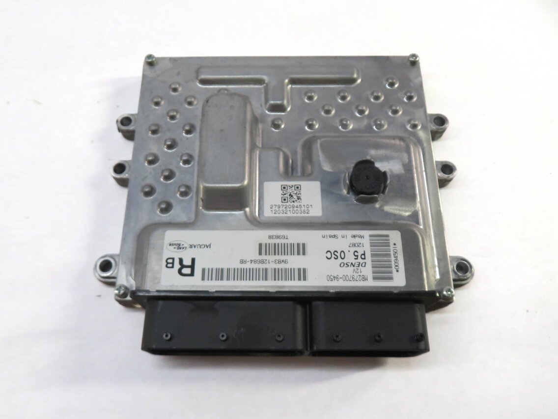 Thumbnail 4: 12-13 RANGE ROVER SPORT (L320) 5.0L SUPERCHARGED ENGINE ECM BCM MODULE KEY SET