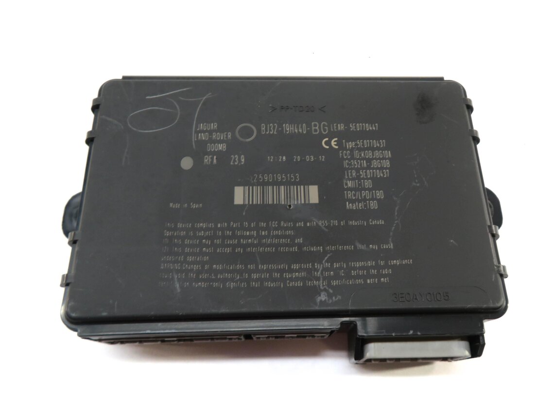 Thumbnail 6: 12-13 RANGE ROVER SPORT (L320) 5.0L SUPERCHARGED ENGINE ECM BCM MODULE KEY SET