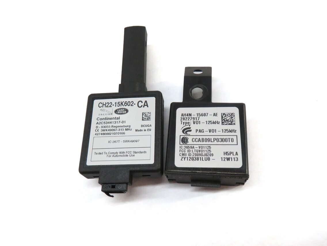 Thumbnail 7: 12-13 RANGE ROVER SPORT (L320) 5.0L SUPERCHARGED ENGINE ECM BCM MODULE KEY SET