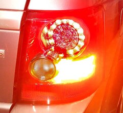Thumbnail 3: 2012-2013 RANGE ROVER SPORT (L320) RIGHT PASSENGER TAILLIGHT BRAKE LIGHT LAMP