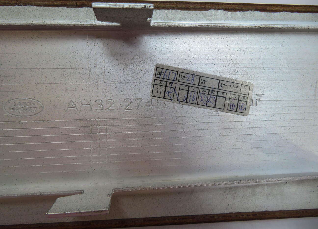 Thumbnail 10: 2012 RANGE ROVER SPORT L320 FRONT REAR LEFT RIGHT TRIM SET/6 (GRAND BLACK WOOD)