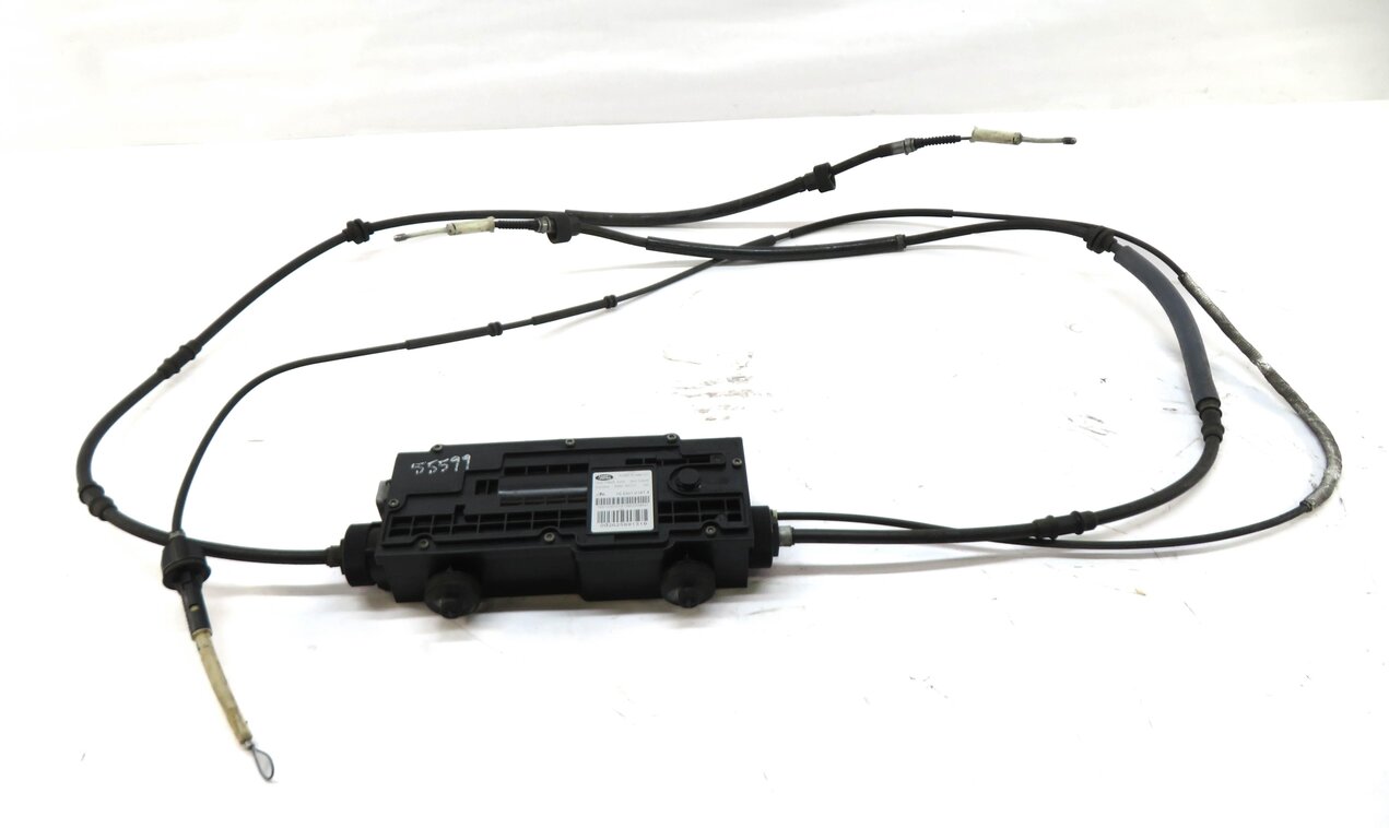 2012 RANGE ROVER SPORT (L320) EMERGENCY HILL PARKING BRAKE ACTUATOR w/ CABLES