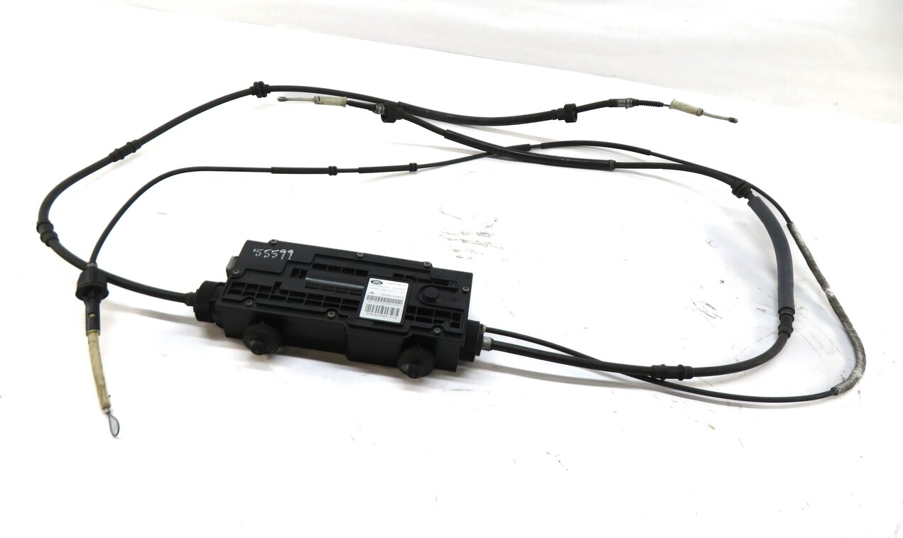 Thumbnail 2: 2012 RANGE ROVER SPORT (L320) EMERGENCY HILL PARKING BRAKE ACTUATOR w/ CABLES