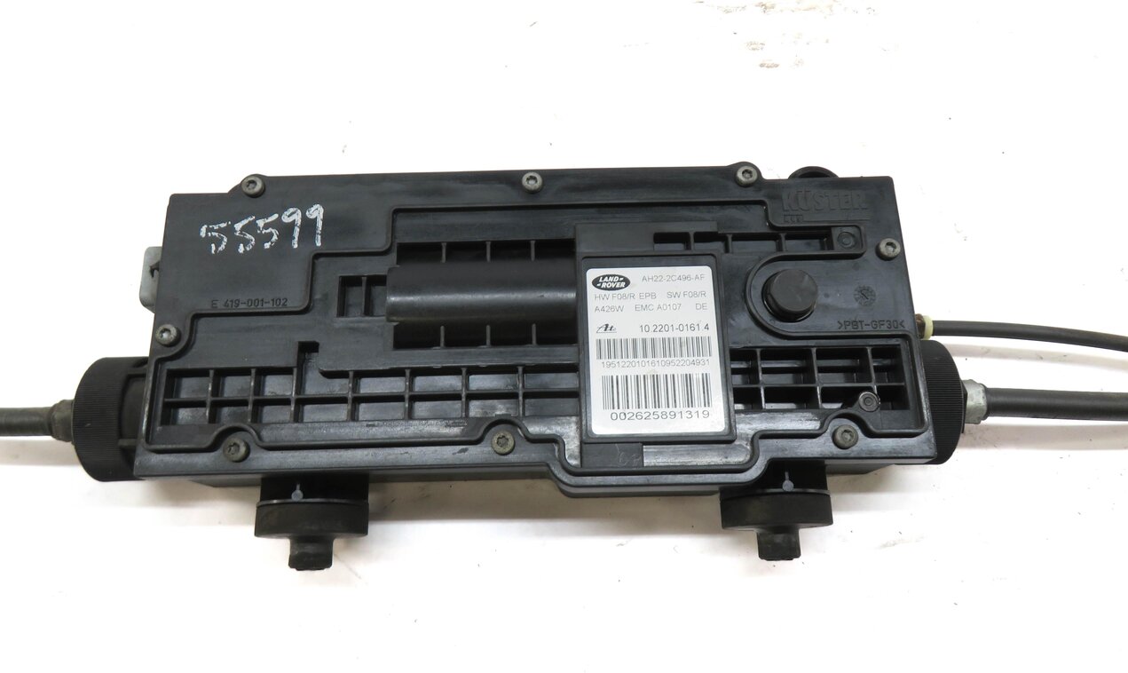 Thumbnail 4: 2012 RANGE ROVER SPORT (L320) EMERGENCY HILL PARKING BRAKE ACTUATOR w/ CABLES
