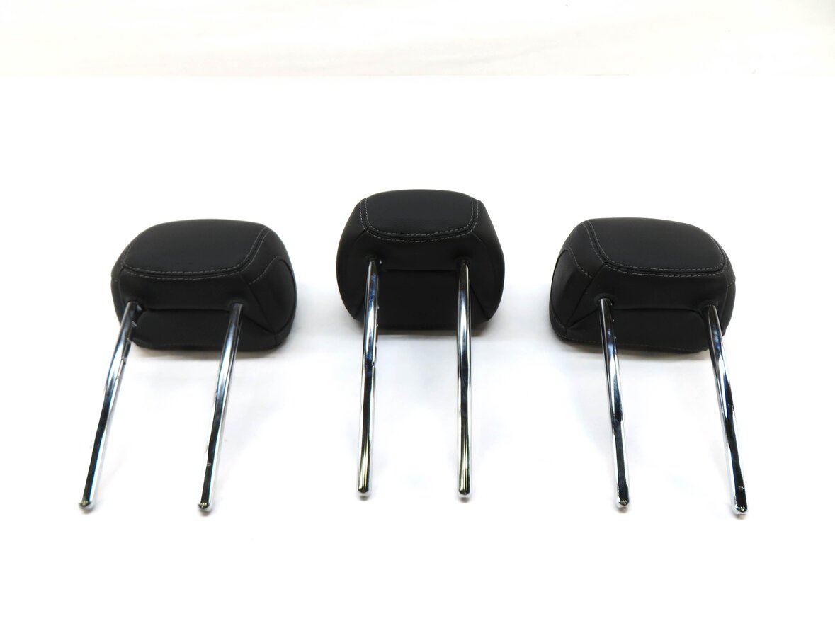 Thumbnail 5: 2015 MERCEDES C400 (W205) REAR SEAT LEFT / CENTER / RIGHT HEADREST SET-3 (BLACK)