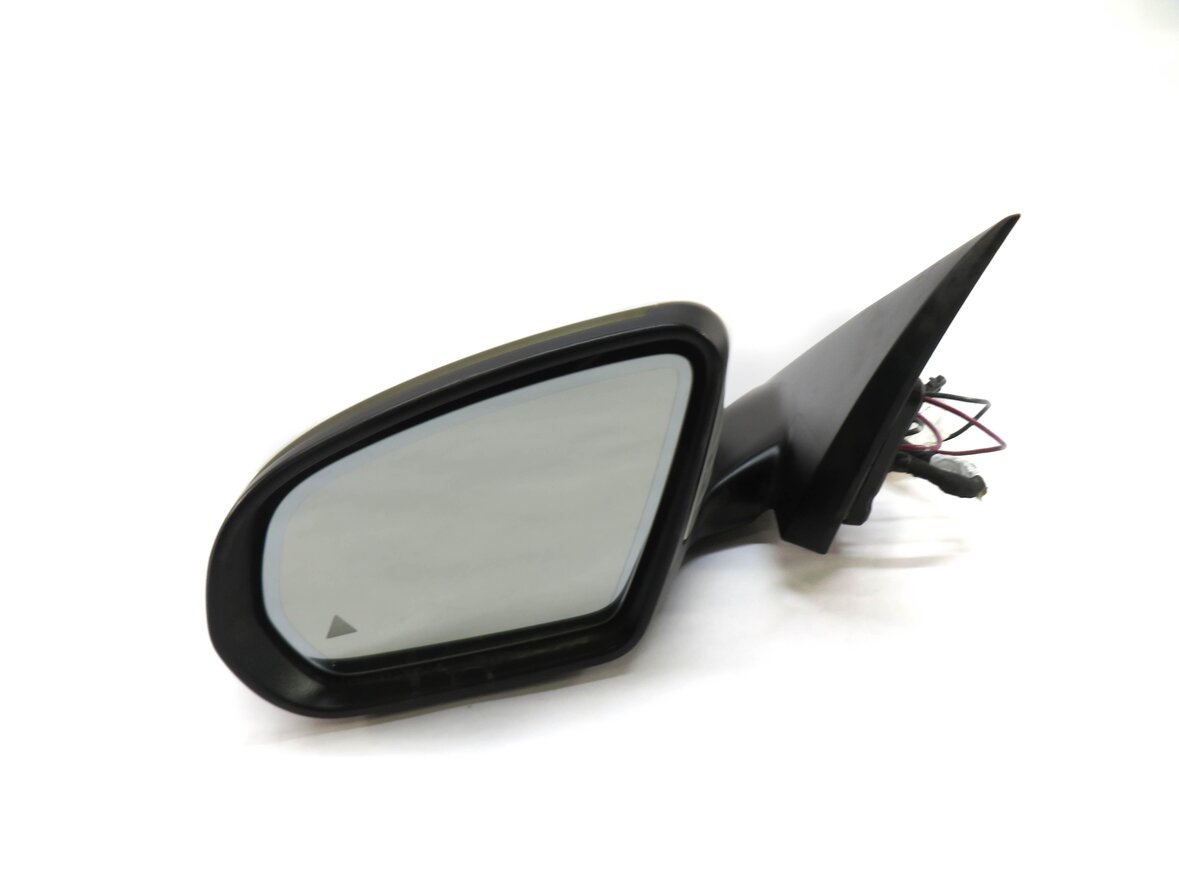 15-16 MERCEDES C-CLASS (W205) LEFT BLIND SPOT P-FOLD AUTODIM DOOR MIRROR (WHITE)