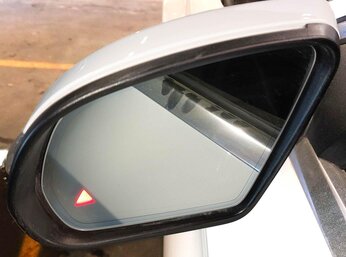 Thumbnail 3: 15-16 MERCEDES C-CLASS (W205) LEFT BLIND SPOT P-FOLD AUTODIM DOOR MIRROR (WHITE)