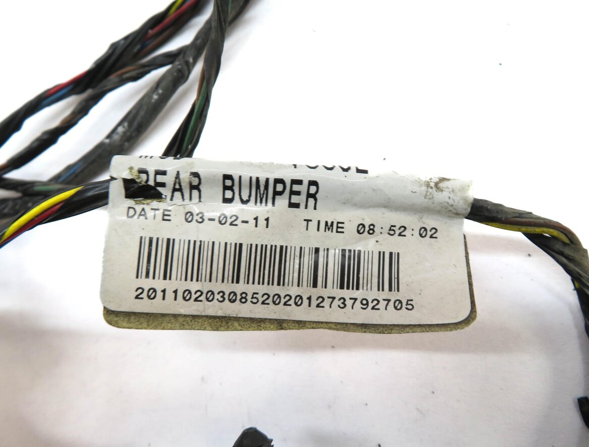 Thumbnail 4: 2011 RANGE ROVER SPORT L320 REAR PARK ASSIST PDC SENSOR SET/4 BLACK WIRE HARNESS