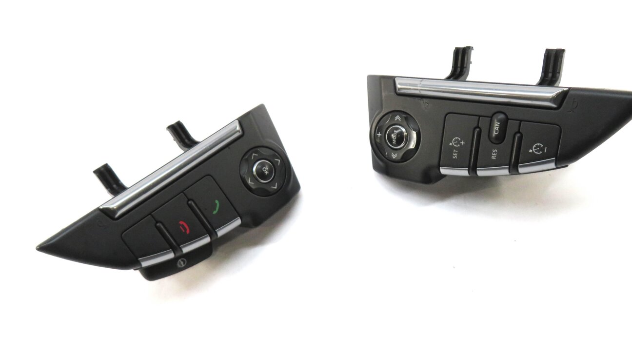 2011 RANGE ROVER SPORT (L320) STEERING WHEEL RADIO PHONE CRUISE HEAT SWITCH SET