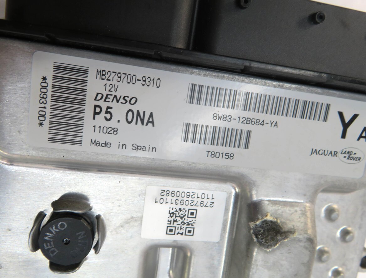 Thumbnail 11: 11 RANGE ROVER SPORT L320 5.0L N/A AJ133 ECM CLUSTER IMMOBILIZER MODULE KEY SET